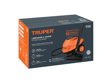 Limpiador a Vapor Truper 103206 1800W Profesional - Foto 8 | aztools.co