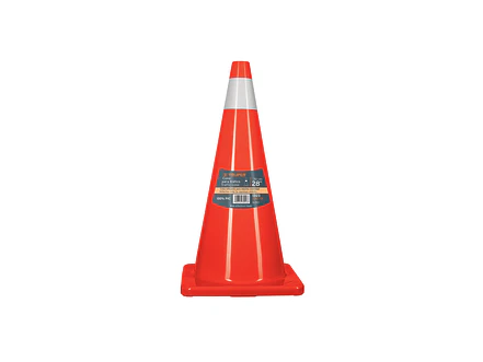 Cono de Seguridad Truper 13123, 70 cm con Reflejante - Envío a todo Colombia | aztools.co