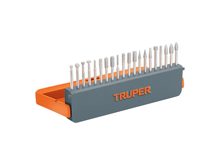 Juego de 20 Puntas de Diamante Truper 103032, para Moto Tool - Foto 1 | aztools.co
