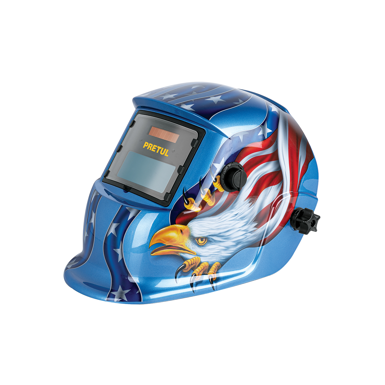 Careta Electrónica para Soldar Pretul 29011, Águila, Sombra 9-13 1