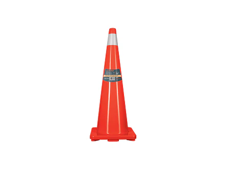 Cono de PVC para Tráfico Truper 13127, 90 cm, con Reflejante - Envío a todo Colombia | aztools.co