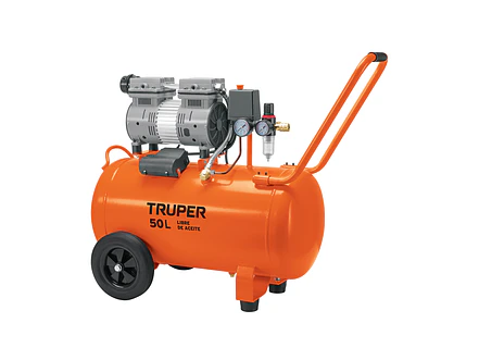 Compresor de Aire Silencioso Truper 102959, 50 L, 2 HP - Foto 1 | aztools.co
