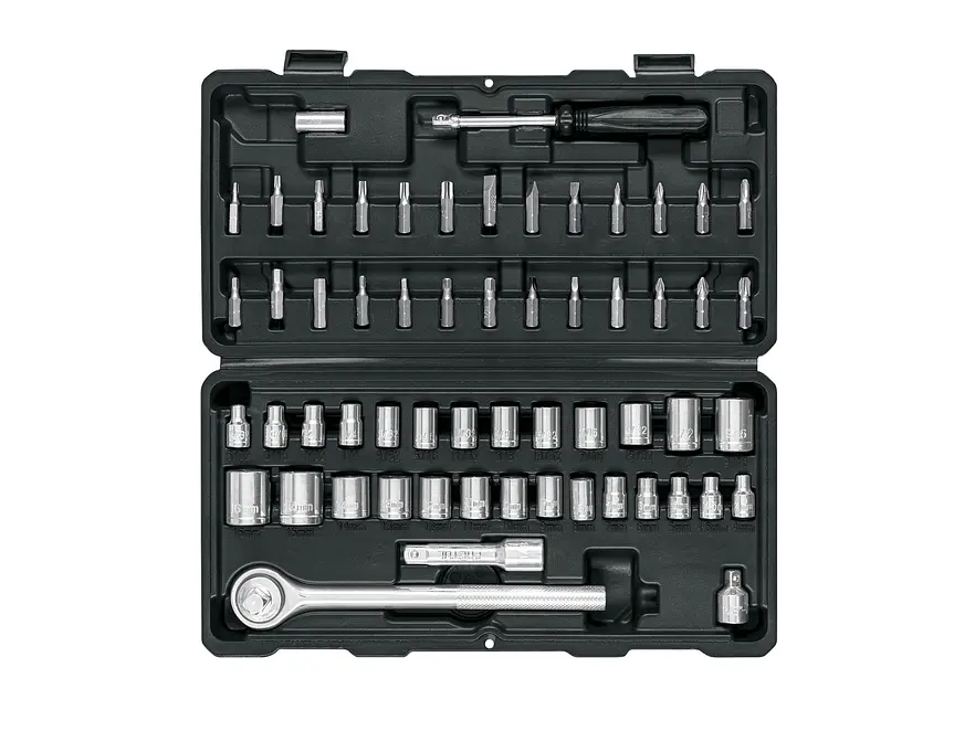 Juego de 60 Herramientas Pretul 26090, 1/4