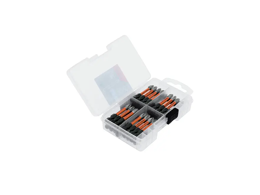 Estuche con 50 Puntas de Impacto Truper 103025, Phillips PH2, 2