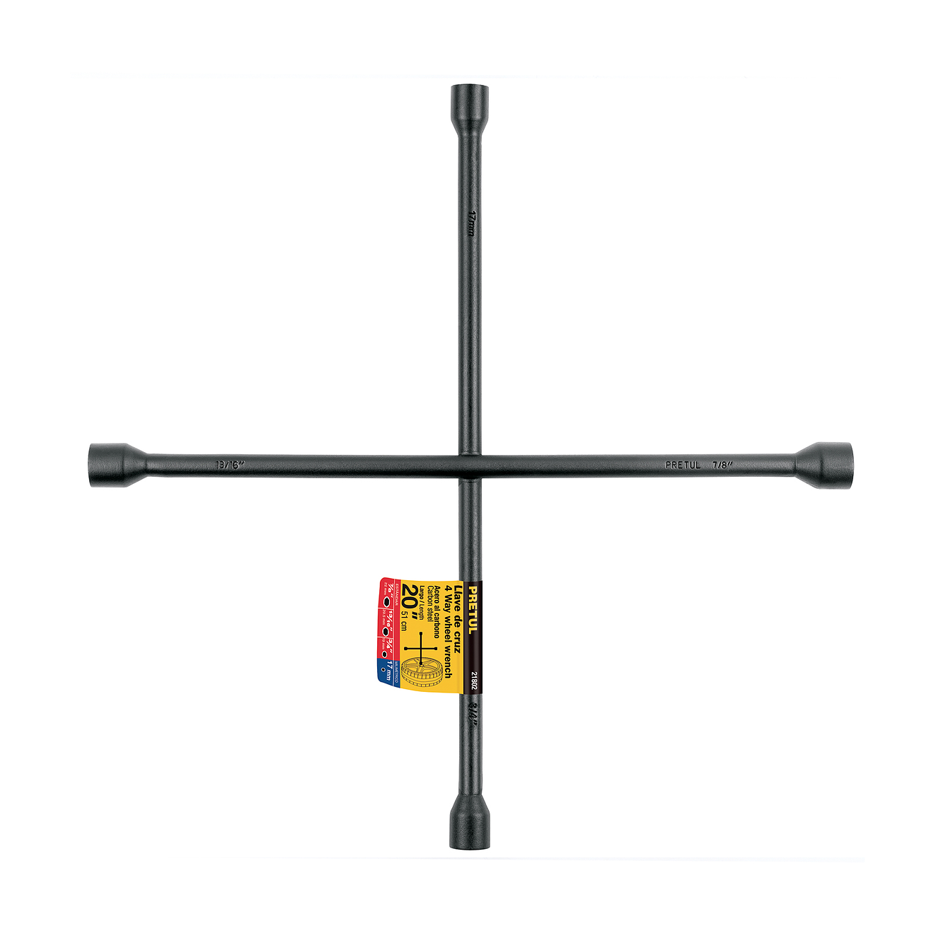 Llave de Cruz Universal Pretul 21802, de 20