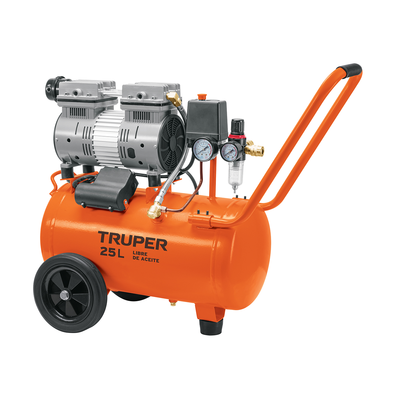 Compresor de Aire Silencioso Truper 102958, 25 L, 2 HP 1