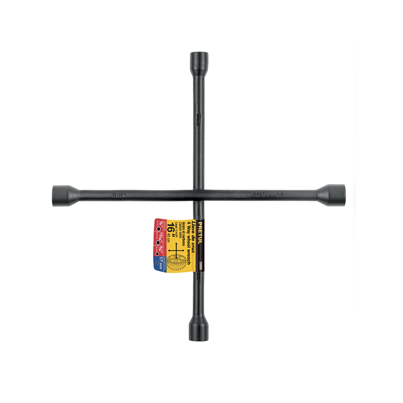 Cruceta para Rueda Pretul 28889, de 16