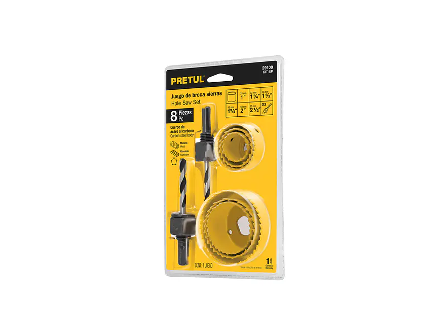 Juego de 6 Sierra Copas Pretul 29100, de Acero al Carbono - Foto 1 | aztools.co