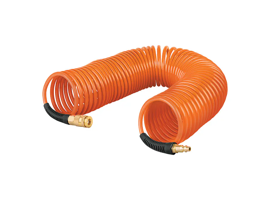 Manguera para Compresor Truper 102522, Tipo Resorte, 7.6 m - Foto 1 | aztools.co