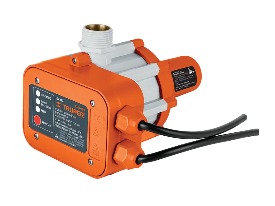 Control Automático de Presión Truper 102417, 180° - Foto 1 | aztools.co