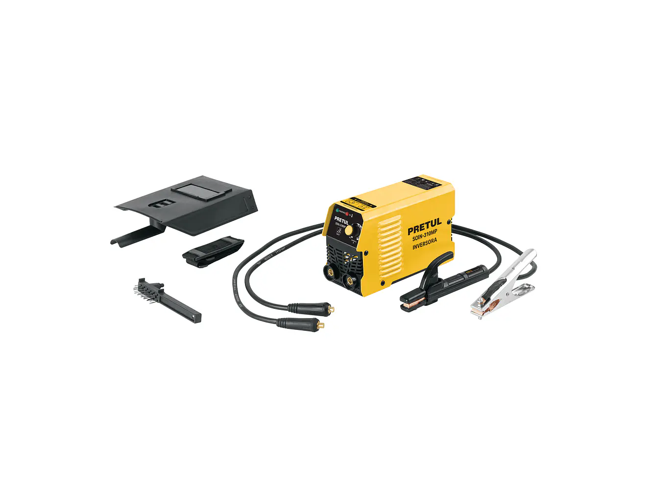 Mini Soldadora Inversora Pretul 29017, Serie 300, 127V, 100A - Foto 1 | aztools.co