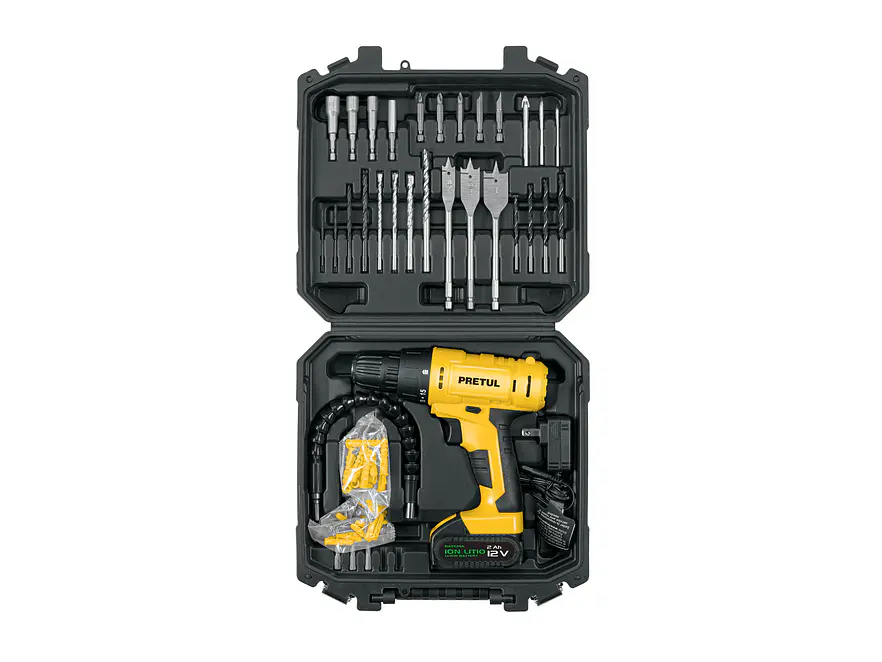 Kit Taladro Pretul 27120, 3/8
