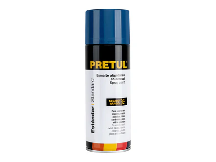 Pintura en Aerosol Pretul 27182, Azul Ultramar 400 ml - Envío a todo Colombia | aztools.co