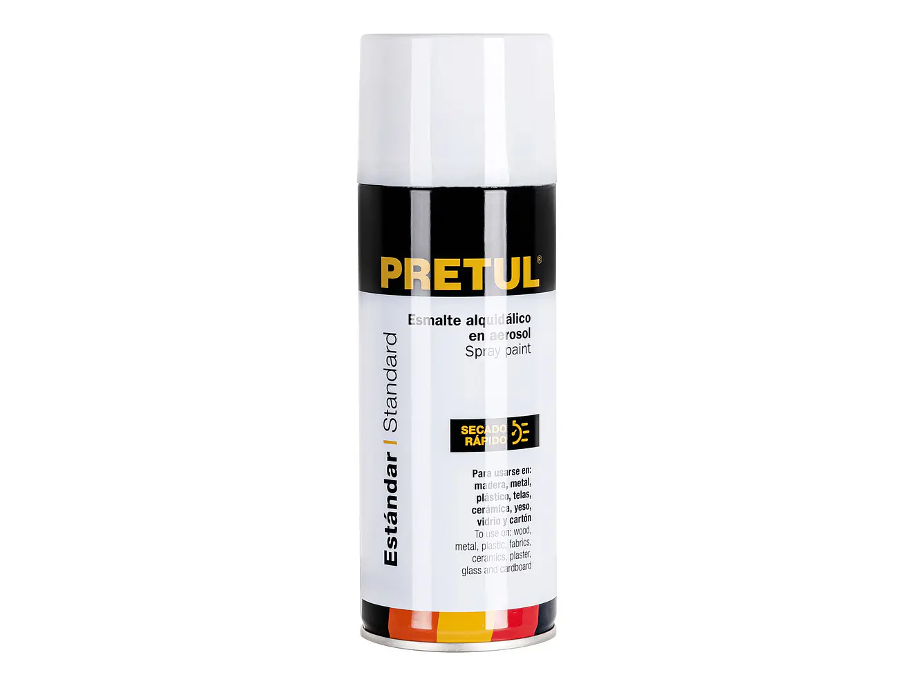 Pintura en Aerosol Pretul 27175, Blanco Mate 400 ml - Envío a todo Colombia | aztools.co