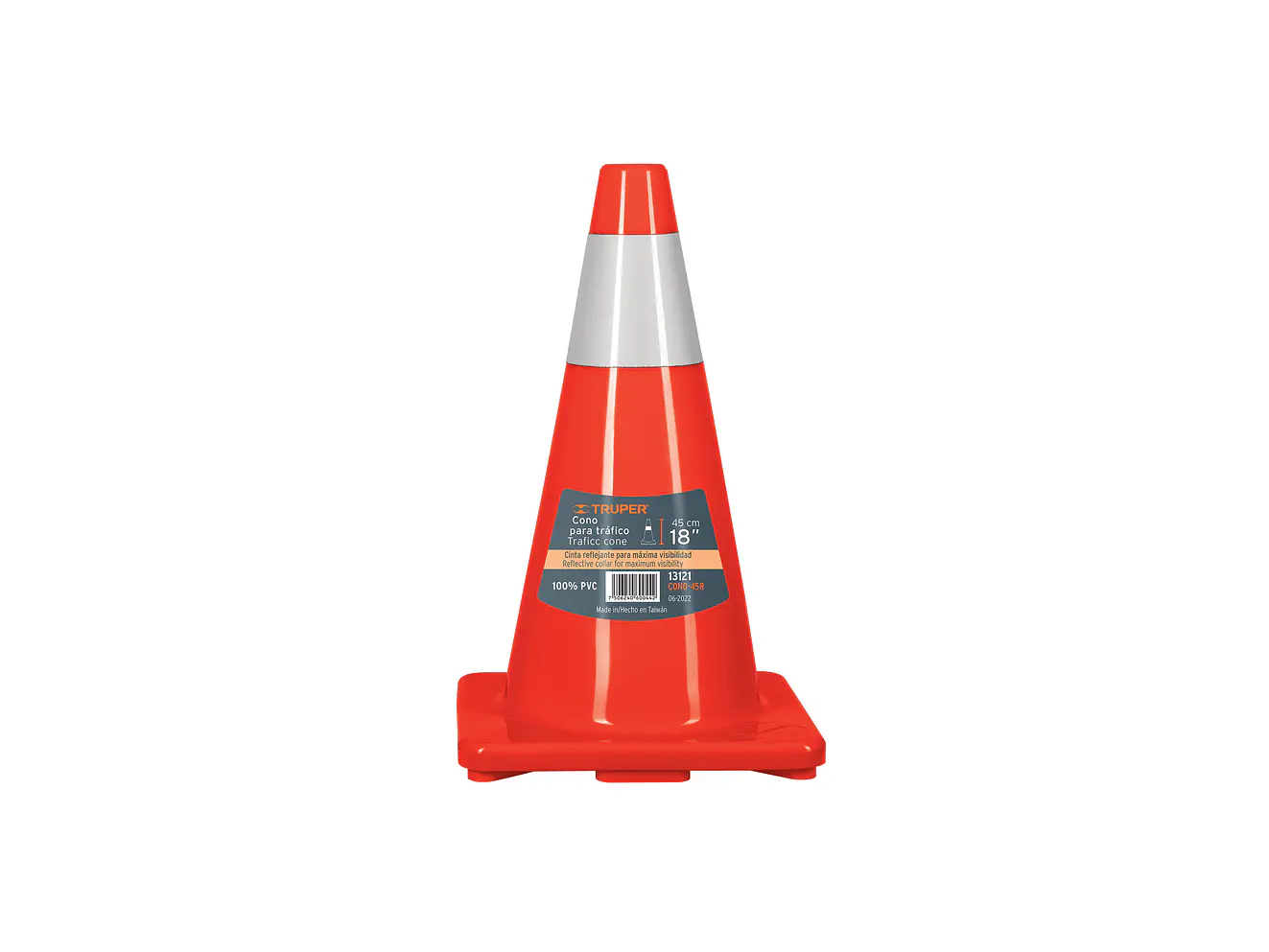 Cono de Seguridad Truper 13121, 45 cm - Envío a todo Colombia | aztools.co