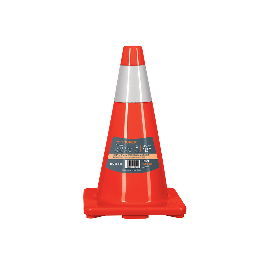 Cono de Seguridad Truper 13121, 45 cm