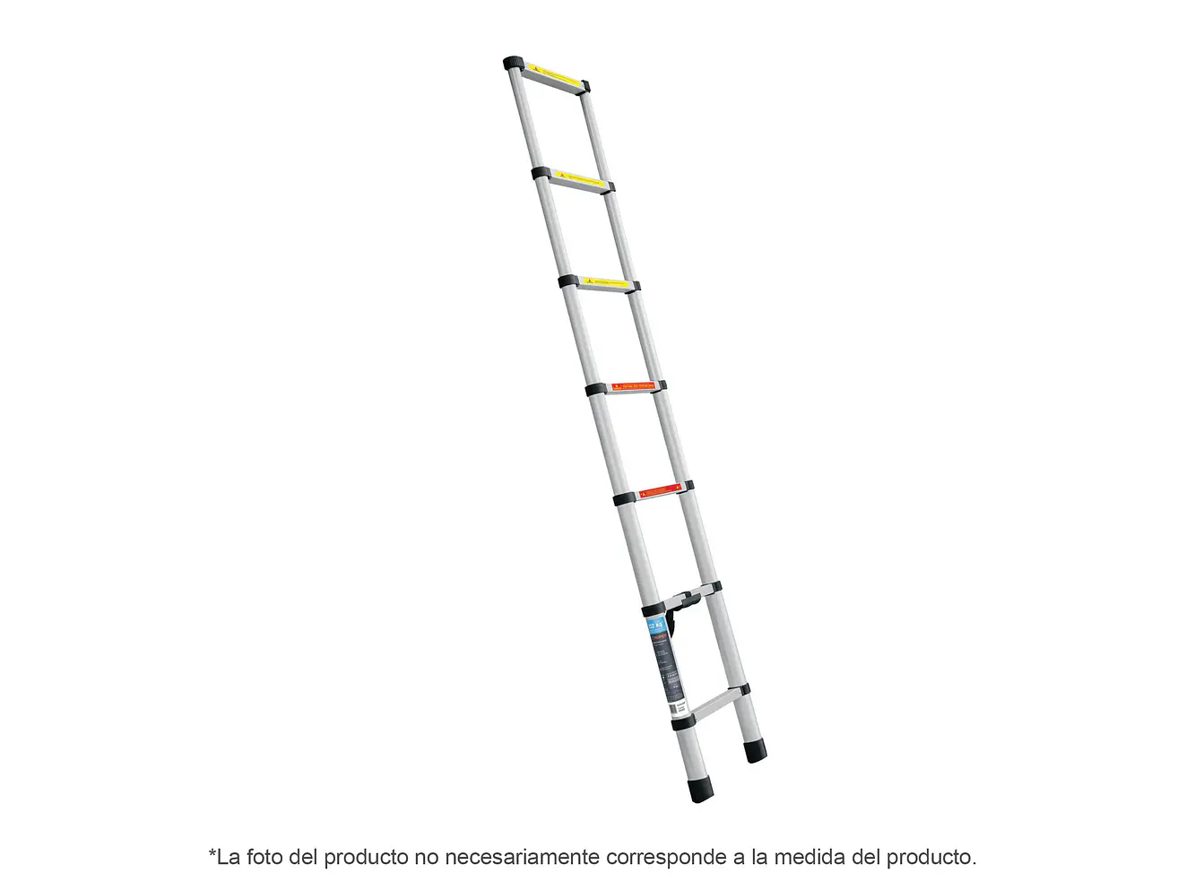 Escalera Telescópica Truper 101904, 13 Peldaños, Capacidad 100 kg - Foto 1 | aztools.co