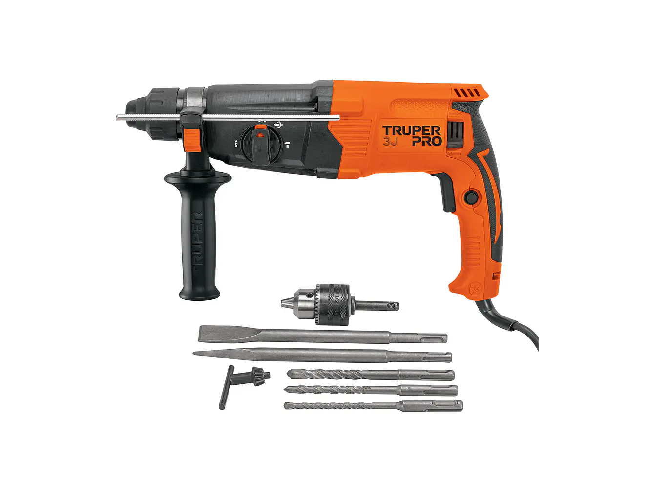 Taladro Percutor SDS Plus Truper 103066, 3.2 J, 800W - Foto 2 | aztools.co