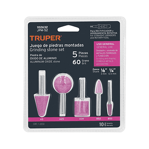 Juego de 5 Puntas Montadas zanco 1/4