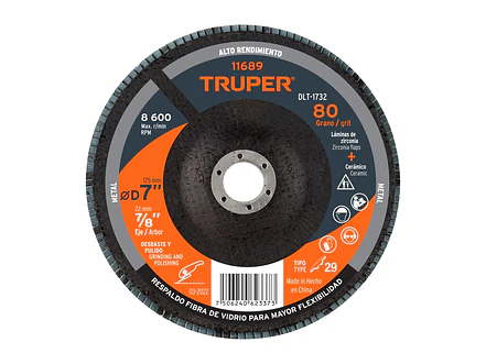 Disco Laminado Truper 11689, de 7