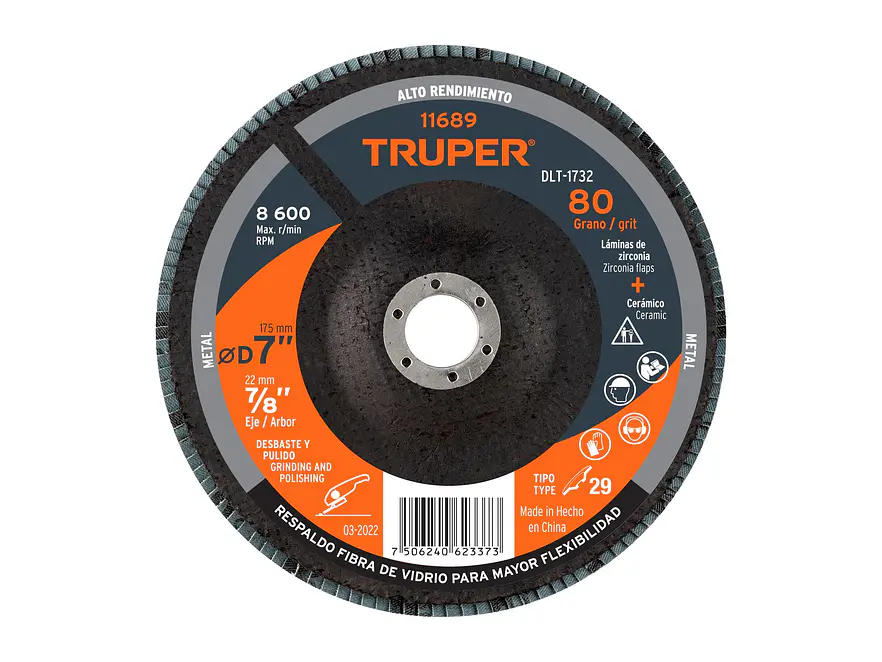 Disco Laminado Truper 11689, de 7
