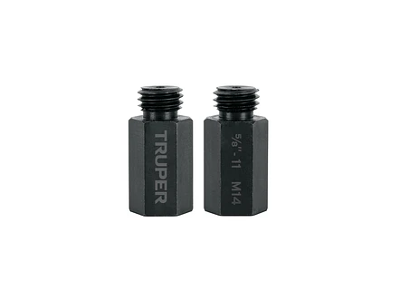Juego de 2 Adaptadores Truper 103960, para Pomo de Doble Cara M14 - Envío a todo Colombia | aztools.co