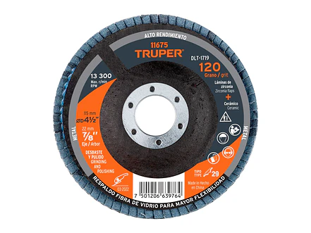 Disco Laminado Truper 11675, 4-1/2