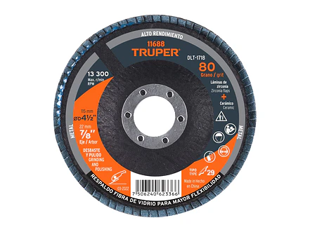 Disco Laminado Truper 11688, de 4-1/2