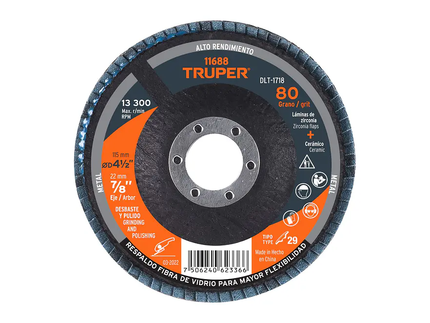 Disco Laminado Truper 11688, de 4-1/2