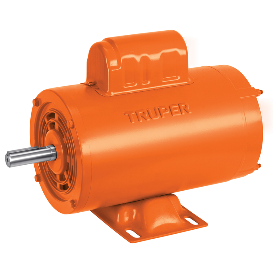 Motor Eléctrico Monofásico Truper 102311, 1 HP, Alta Velocidad - Foto 1 | aztools.co