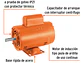 Motor Eléctrico Monofásico Truper 102303, 1/2 HP, Baja Velocidad - Miniatura 3 | aztools.co