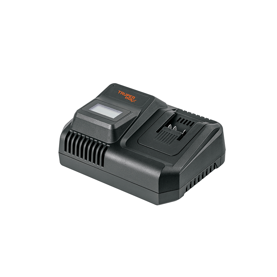Cargador Rápido de Baterías de Ion Litio Truper 104018, 20 V 1