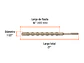 Broca SDS Truper para Concreto Truper 101469, 1-1/2 x 21