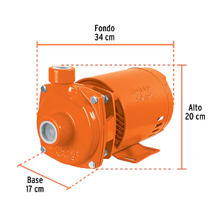 Bomba Centrífuga para Agua Truper 100431, 1/2 HP