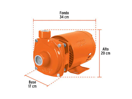 Bomba Centrífuga para Agua Truper 100431, 1/2 HP - Foto 2 | aztools.co