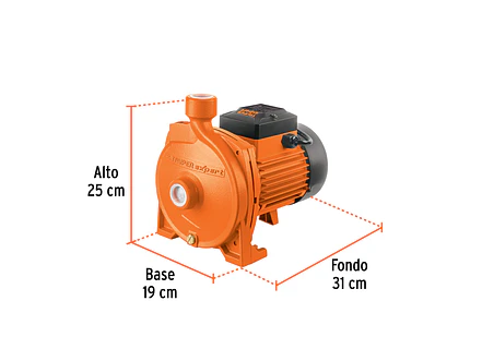 Bomba Centrífuga para Agua Truper 10073, 3/4 HP, Modelo Europeo - Foto 2 | aztools.co