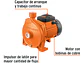 Bomba Centrífuga para Agua Truper 10073, 3/4 HP, Modelo Europeo - Miniatura 3 | aztools.co