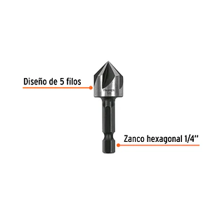 Avellanador para Metal Truper 102381, 5/8