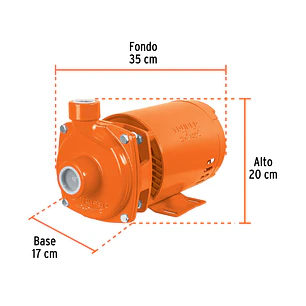 Bomba Centrífuga para Agua Truper 100432, 3/4 HP