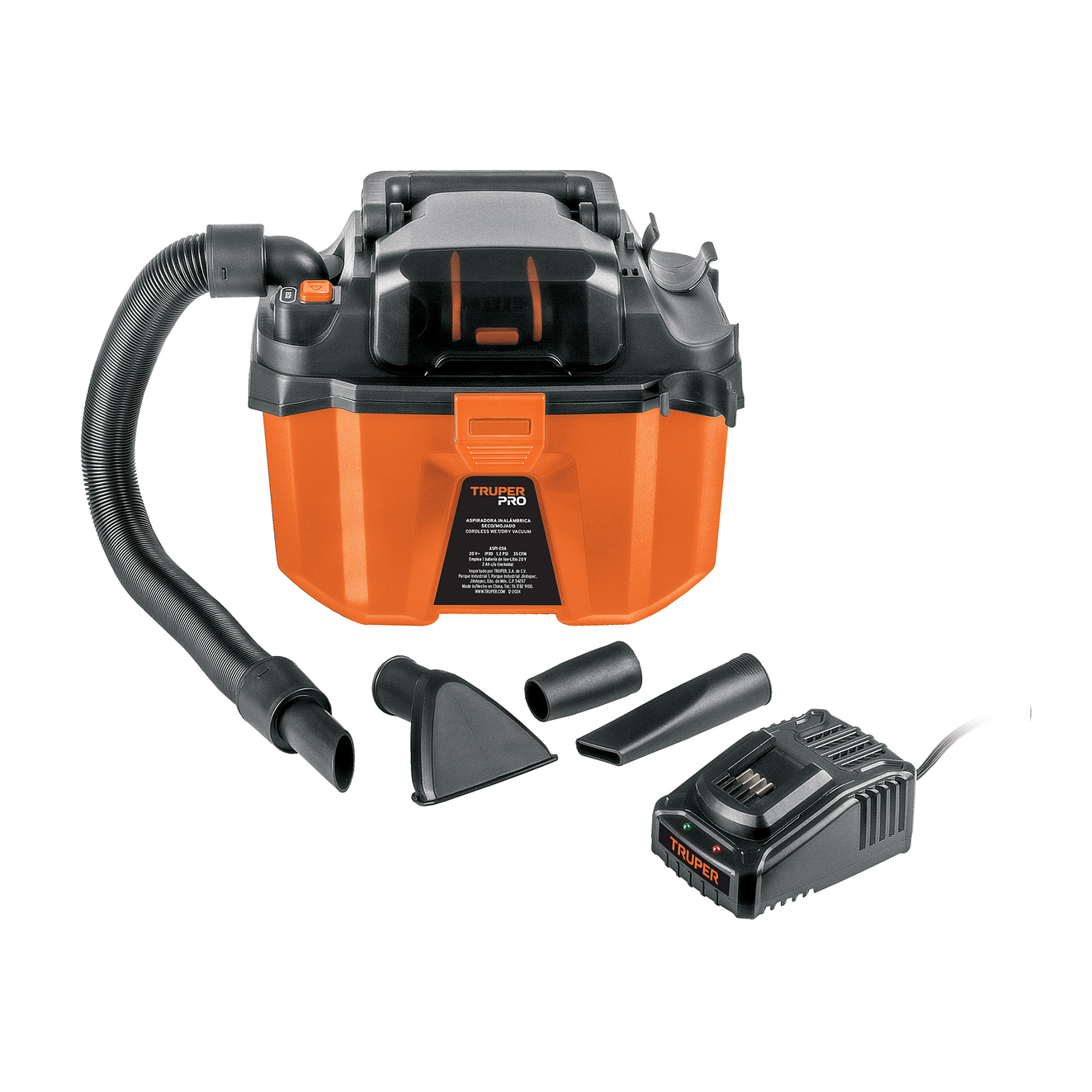 Aspiradora Truper 103956, 20V, Sin Accesorios 1