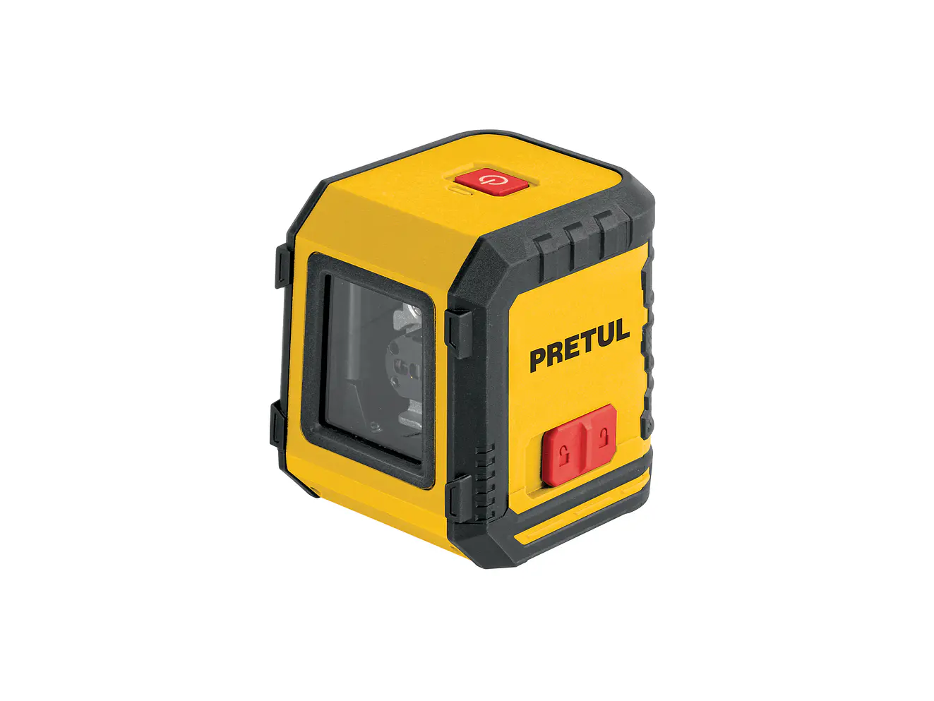 Nivel Láser Rojo Pretul 29899, de Pilas, Alcance 5 m - Foto 1 | aztools.co