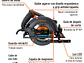 Sierra Circular Industrial Truper 11779 1800W - Miniatura 2 | aztools.co