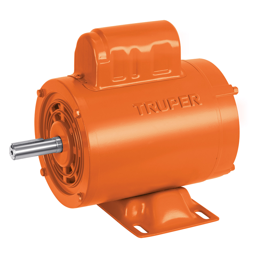 Motor Eléctrico Monofásico Truper 102308, 1/4 HP, Alta Velocidad - Foto 1 | aztools.co