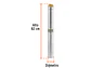 Bomba Sumergible Tipo Bala Truper 102976, 1-1/2HP, 220V, Agrícola - Miniatura 3 | aztools.co