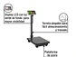 Báscula Electrónica de Plataforma Pretul 28462, Plegable, 200 kg - Miniatura 2 | aztools.co