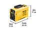Mini Soldadora Inversora Pretul 29019, Serie 300, Bi-Voltaje, 130A - Miniatura 3 | aztools.co