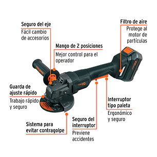 Pulidora Truper 103639 MAX-20EP 4-1/2