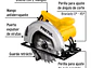 Sierra Circular Pretul 27098, 7-1/4