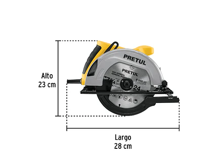 Sierra Circular Pretul 27098, 7-1/4