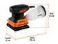 Lijadora Orbital Truper 102746, 1/4 Hoja, 240W - Miniatura 3 | aztools.co